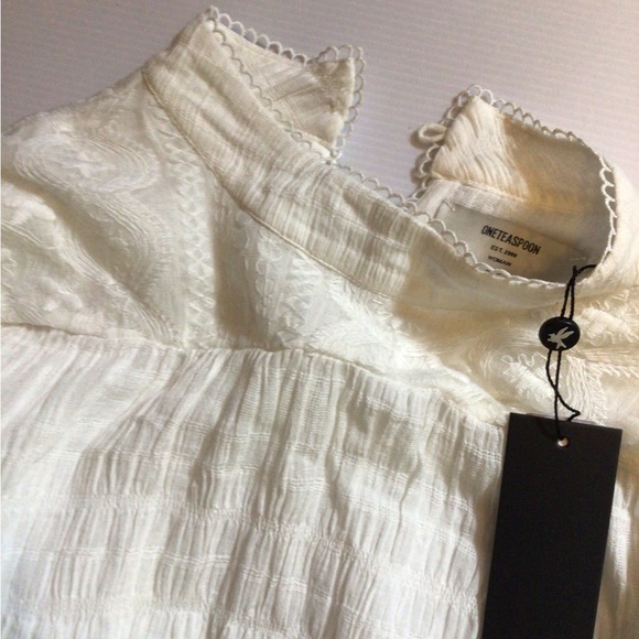 HP! ⭐️🩷☺️☺️☺️Rare One Teaspoon Angel top - Picture 6 of 6